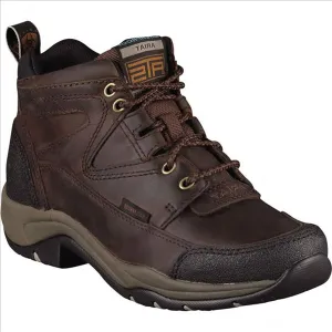 10004138 ARIAT Womens Terrain Shoe Lace Up Boot- Cordovan