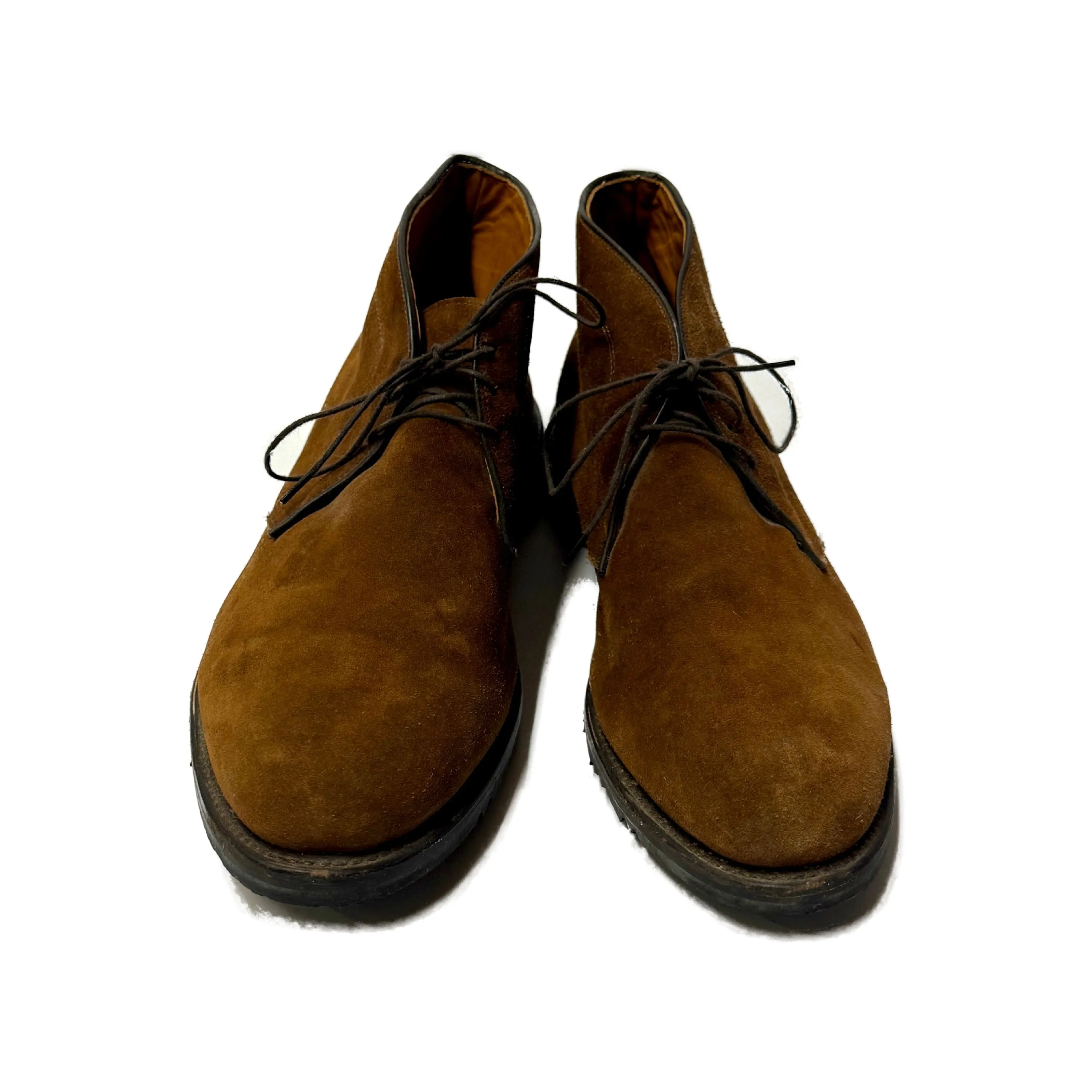 1990’S ALLEN EDMONDS MADE IN USA STANFORD SUEDE CHUKKA BOOT M14