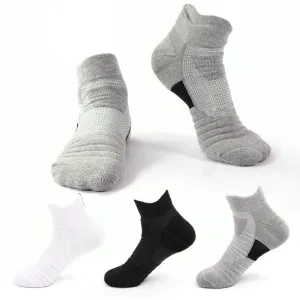 3 Pairs Thick Ankle Sports Socks For Men