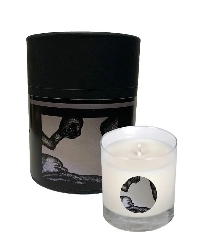 8.5 oz. Oakmoss & Amber Scented Soy Candle - "Kelly" by Joy Misu Ulrich