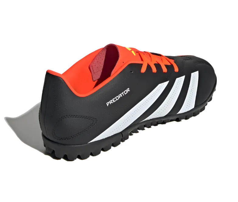 Adidas Adults Astro Turf Boots Predator Club TF Core Black/Cloud White/Solar Red