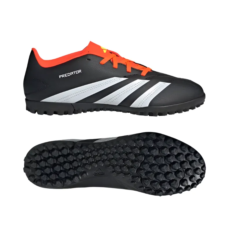 Adidas Adults Astro Turf Boots Predator Club TF Core Black/Cloud White/Solar Red