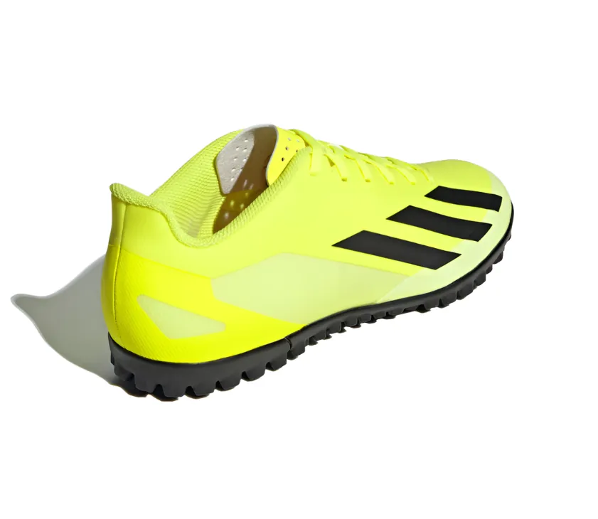 Adidas Adults Astro Turf Boots X Crazyfast Club TF Team Solar Yellow/Core Black/Cloud White