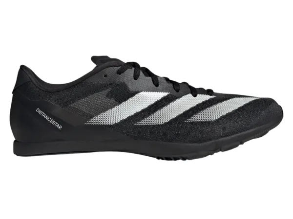 Adidas Distancestar Running Spikes (Core Black/Zero Met/Spark)