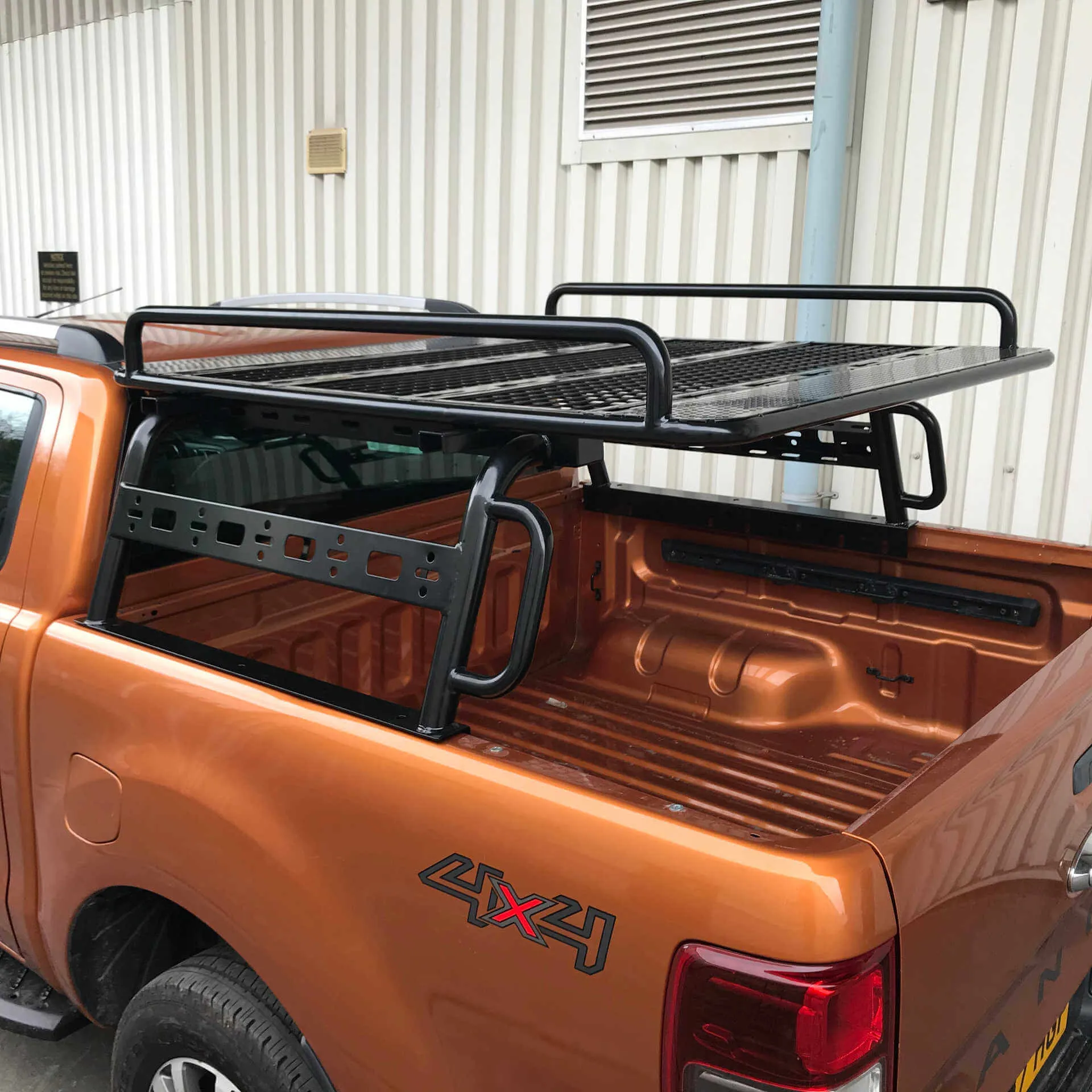 Adjustable Load Bed Cargo Frame with Side Rail Rack for Ford Ranger 1998-2005