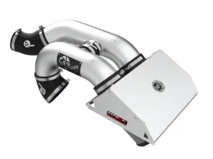 aFe Rapid Induction Cold Air Intake Brushed w/Pro DRY S Filter 21-22 Ford F-150 Raptor V6-3.5L (tt)