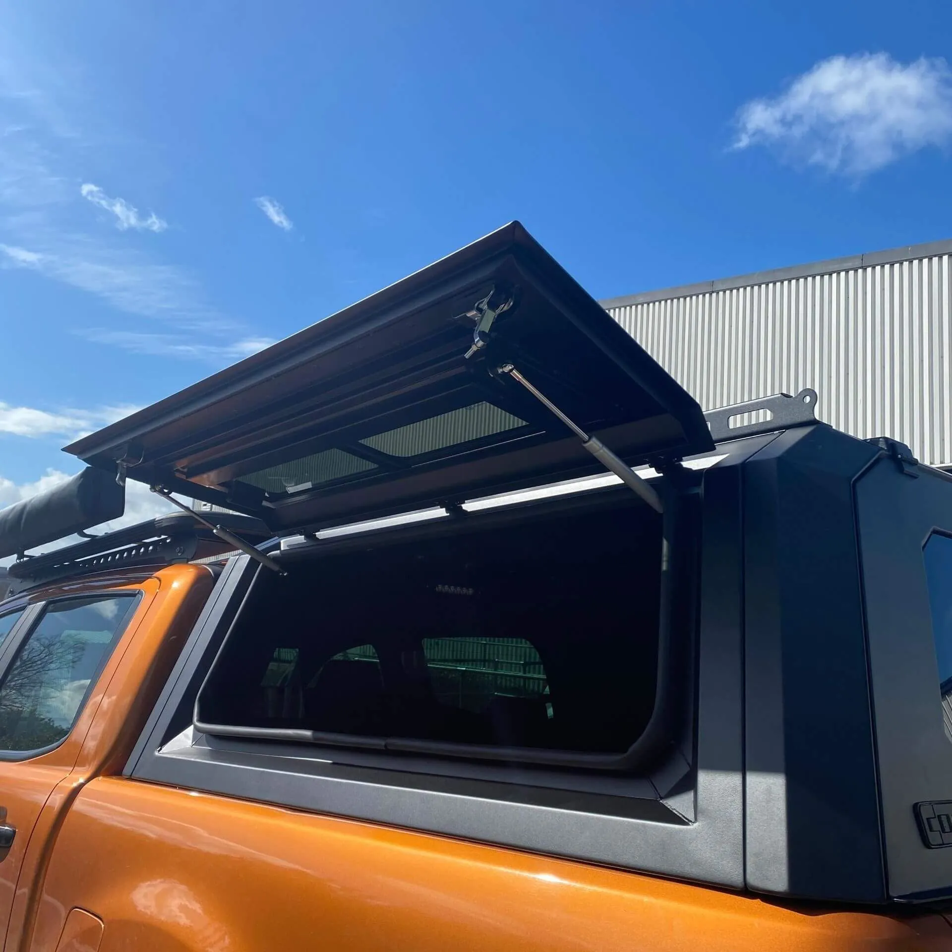 Aluminium Expedition Load Bed Canopy for the Ford Ranger 2022  MK4 T9 (P703) Double Cab