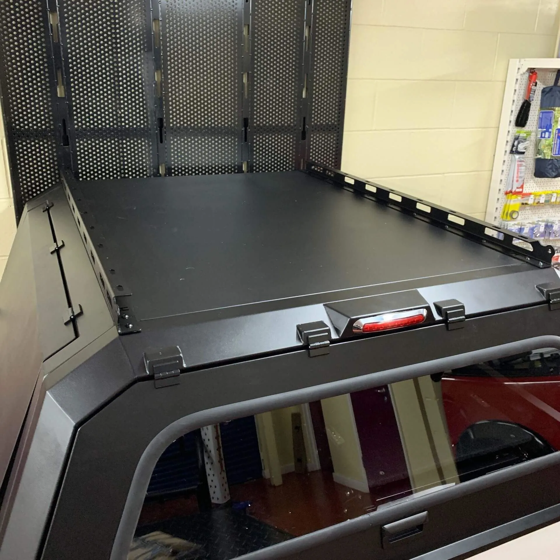 Aluminium Expedition Load Bed Canopy for the Mitsubishi L200 2015  Double Cab