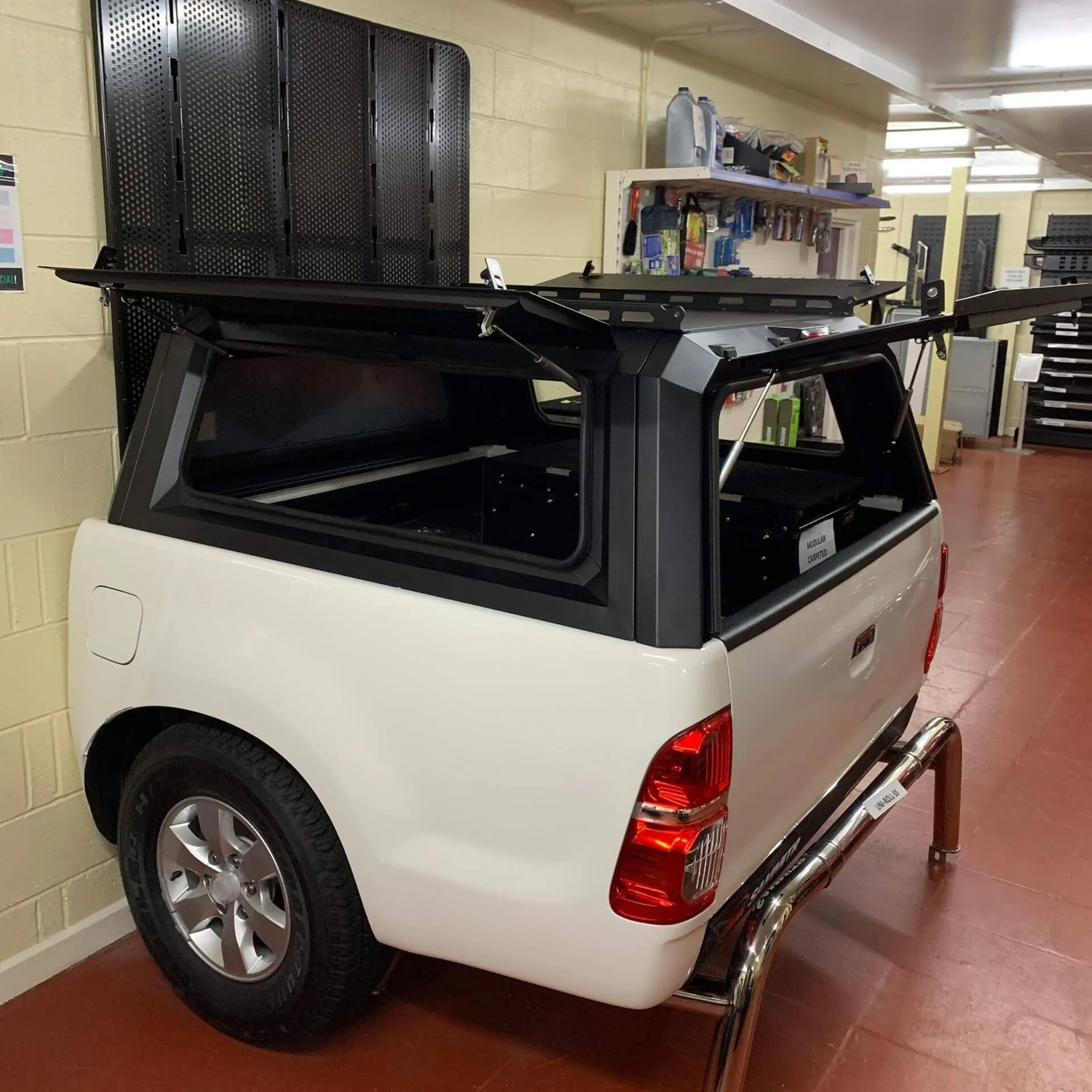 Aluminium Expedition Load Bed Canopy for the Mitsubishi L200 2015  Double Cab