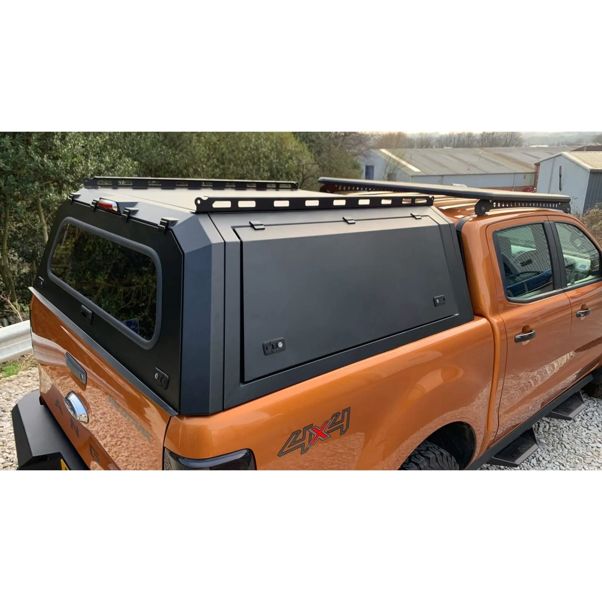 Aluminium Load Bed Canopy for the Ford Ranger 2012-2022 MK3 T6 (P375) Double Cab