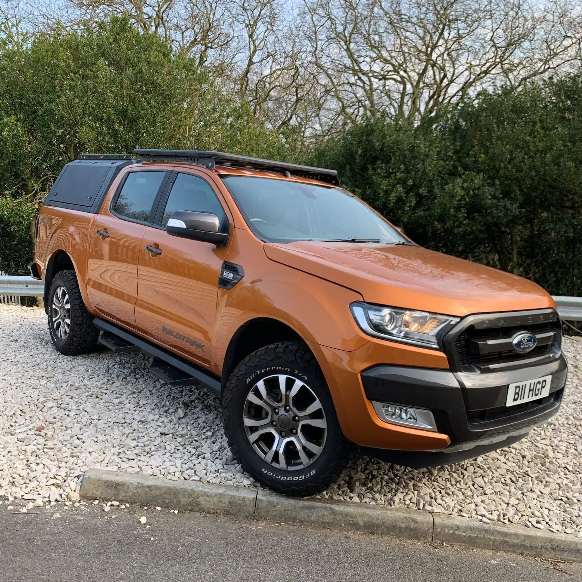 Aluminium Load Bed Canopy for the Ford Ranger 2012-2022 MK3 T6 (P375) Double Cab