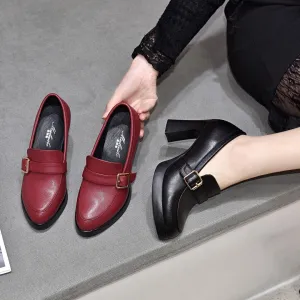 Amara™ - Timeless Heeled Loafers