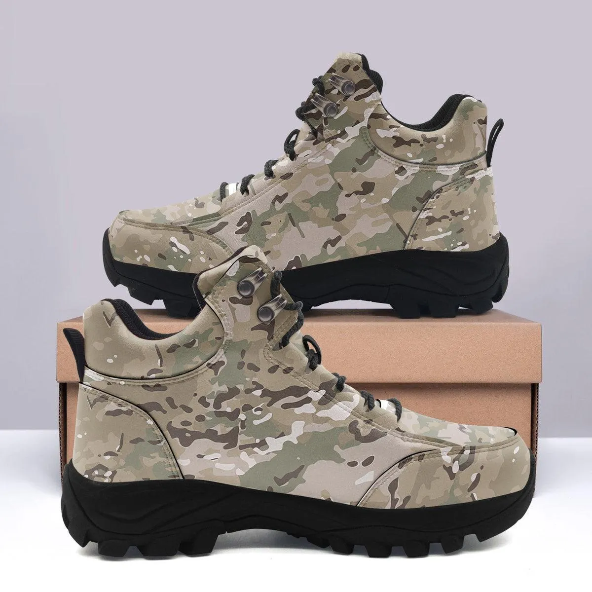 American Operational Camouflage Pattern (OCP) Hiking Shoes