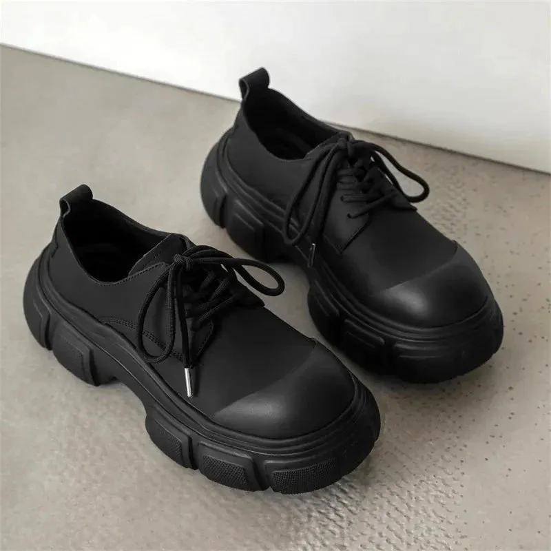 Amozae- Eunpyeong Extra Chunky Leather Shoes