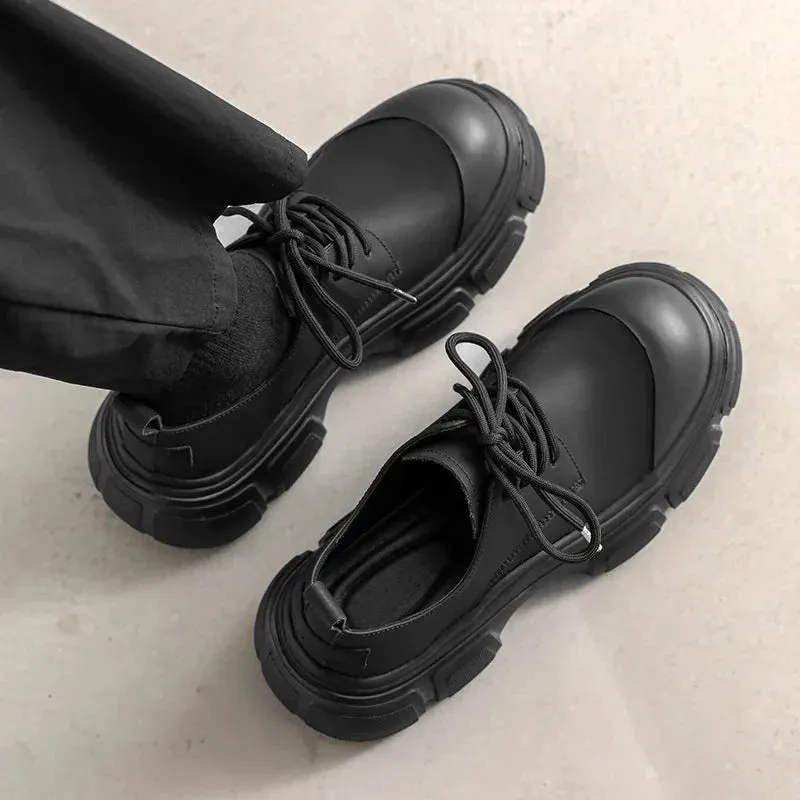 Amozae- Eunpyeong Extra Chunky Leather Shoes