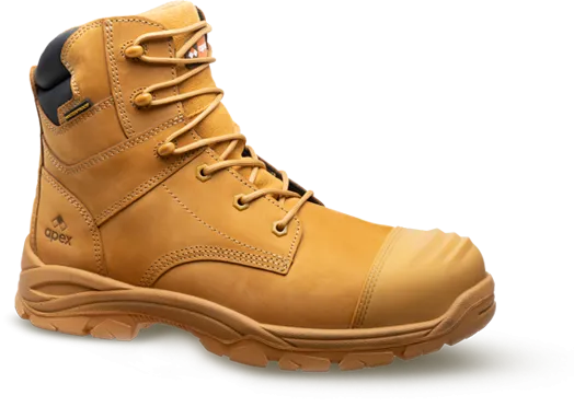 Apex Goldie Zip Safety Boot Wheat