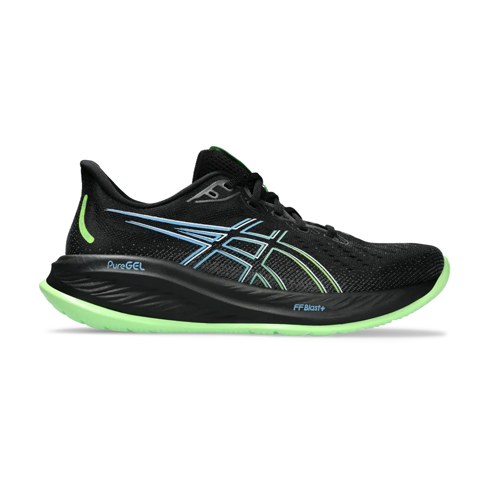 ASICS Men's GEL-CUMULUS 26 Black/Electric Lime