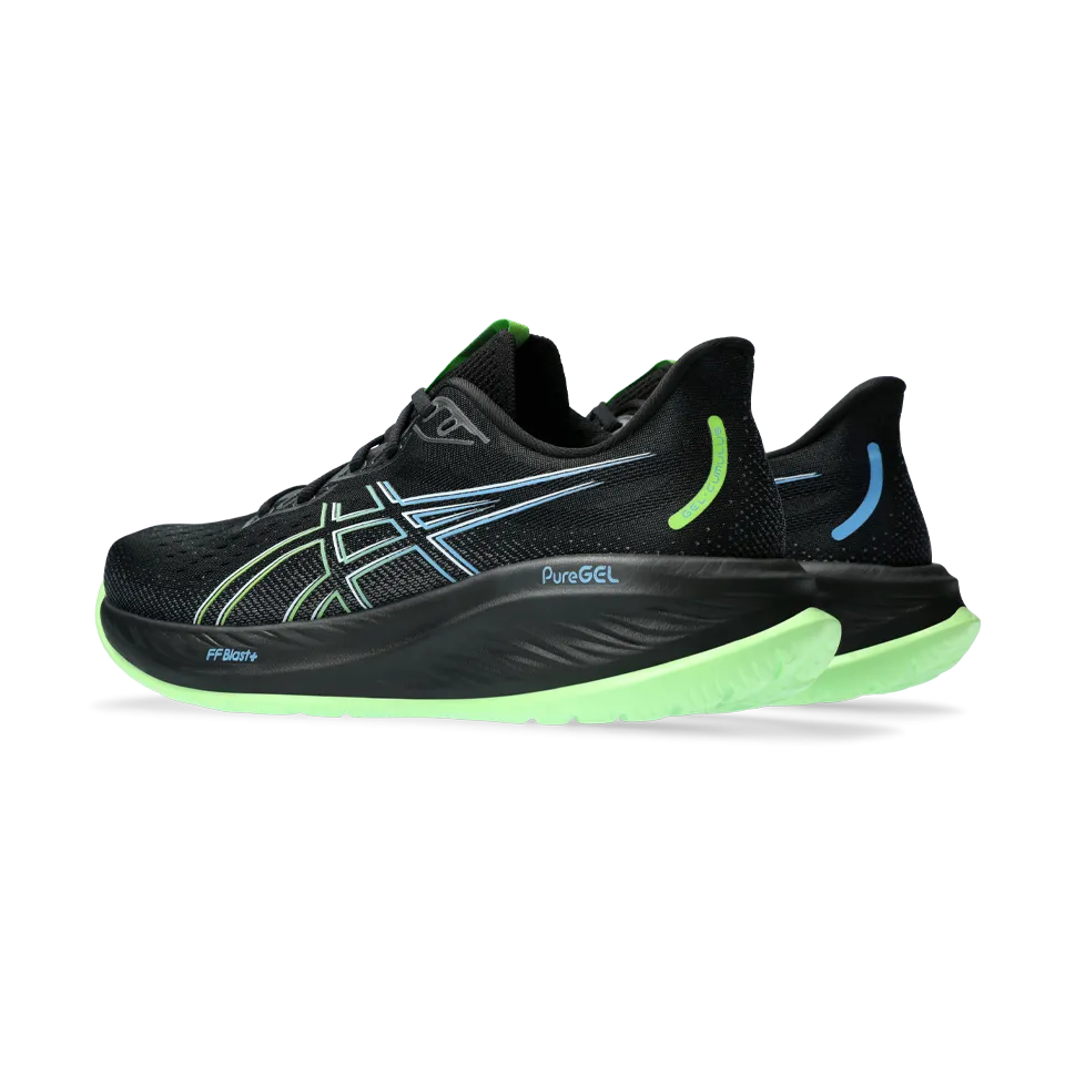 ASICS Men's GEL-CUMULUS 26 Black/Electric Lime