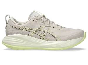 ASICS WOMEN'S GEL CUMULUS 27  WHITE/BEIGE RUNNING SHOES