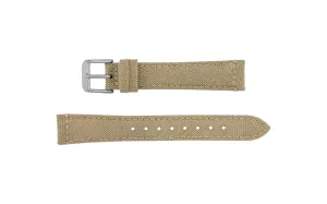 AWB Women's Beige Cordura Fabric Watch Strap