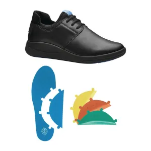 BB740-38 WearerTech Relieve Shoe Black/Black with Modular Insole Size 38