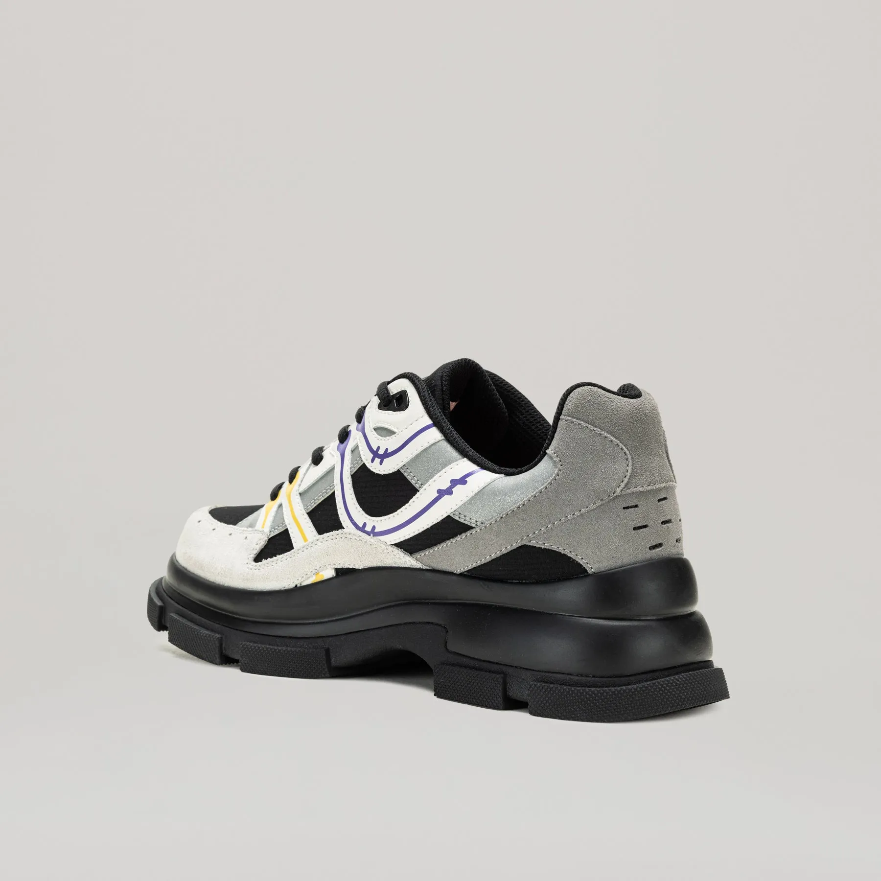 both - GAO EVA RUNNER-BLACK/GREY