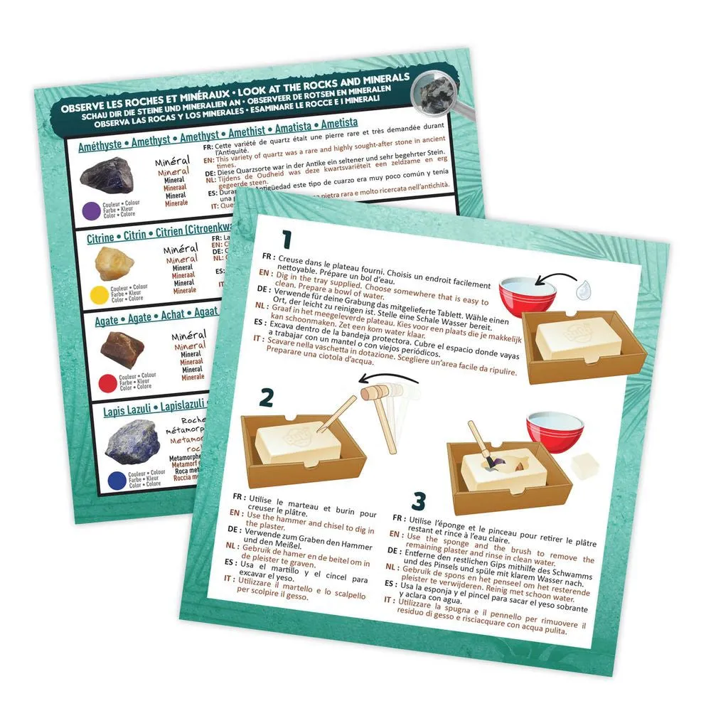 Buki France Dig Kit - Rocks & Minerals