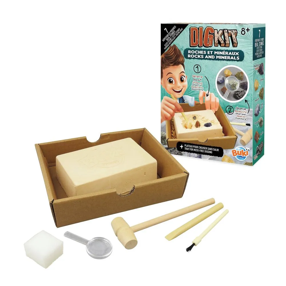 Buki France Dig Kit - Rocks & Minerals