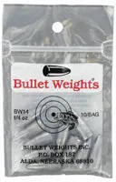 Bullet Weights® BW14-24 Lead Bullet Weight Size 1/4 Oz Fishing Weights