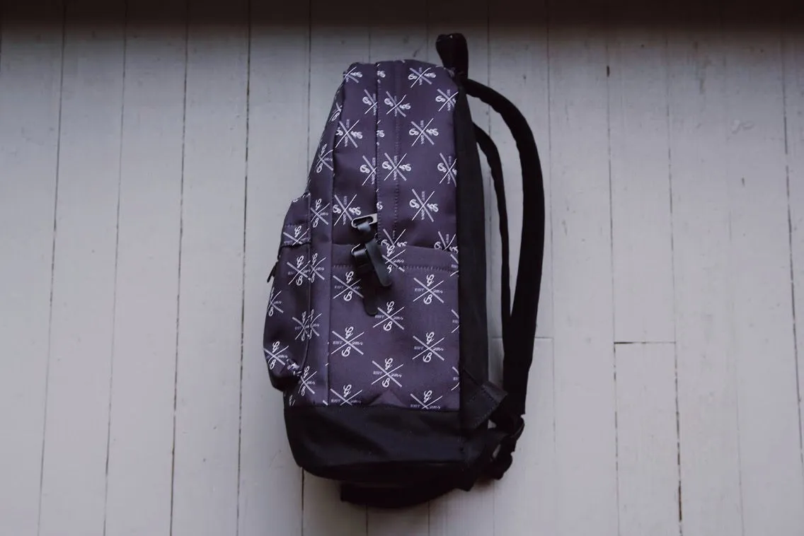 Canvas Black Backpack