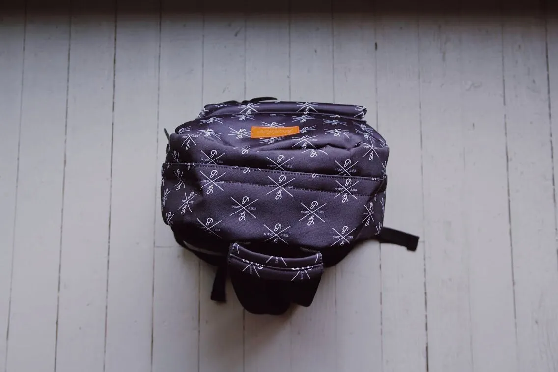 Canvas Black Backpack