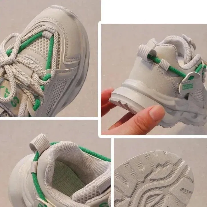 Children's Casual Shoes: Breathable Soft Running Sneakers - TSS273