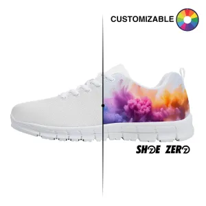 Customizable Running Shoes (White)