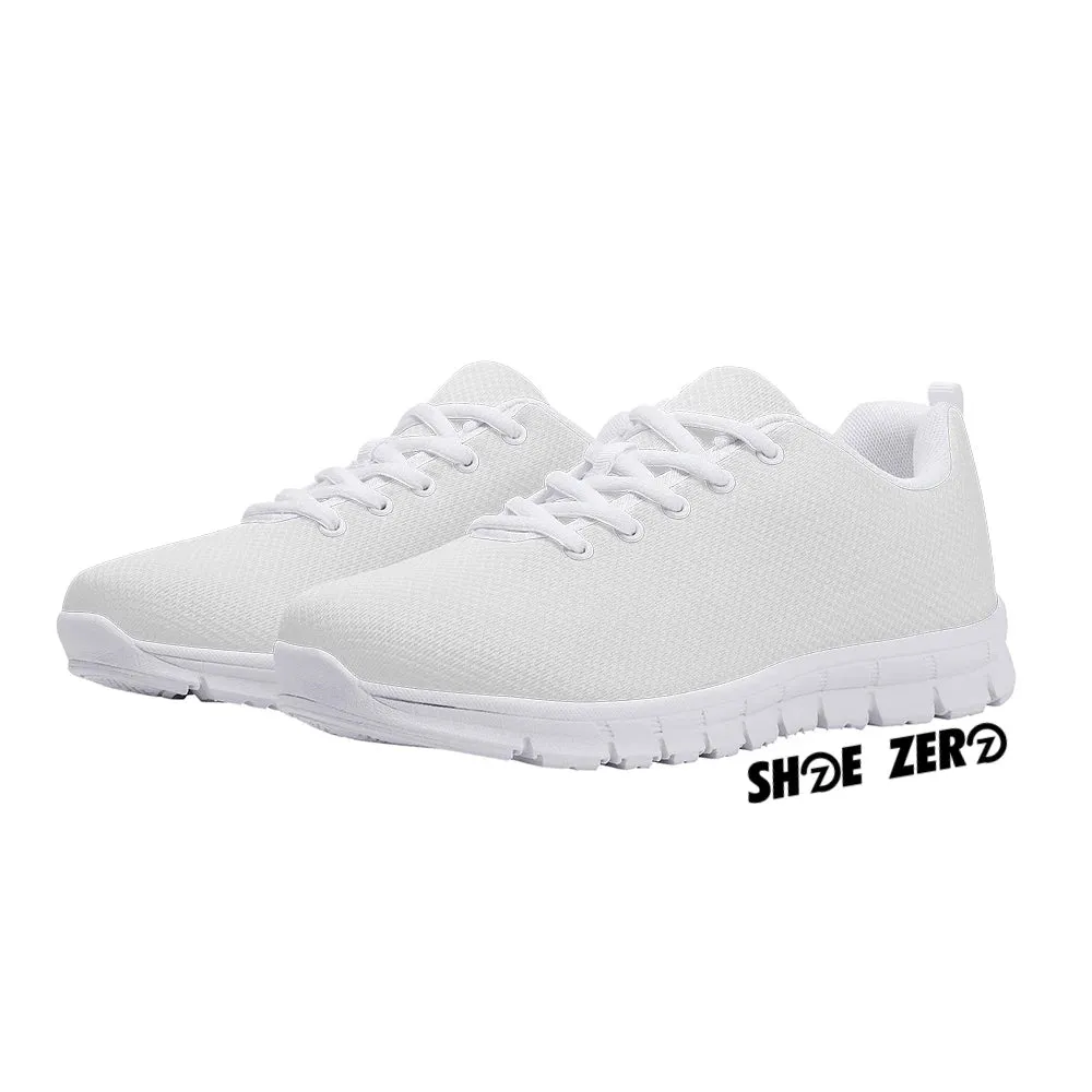 Customizable Running Shoes (White)