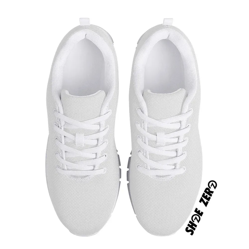 Customizable Running Shoes (White)