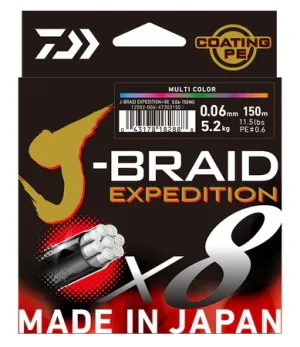 Daiwa J-Braid Expedition x8 Multi