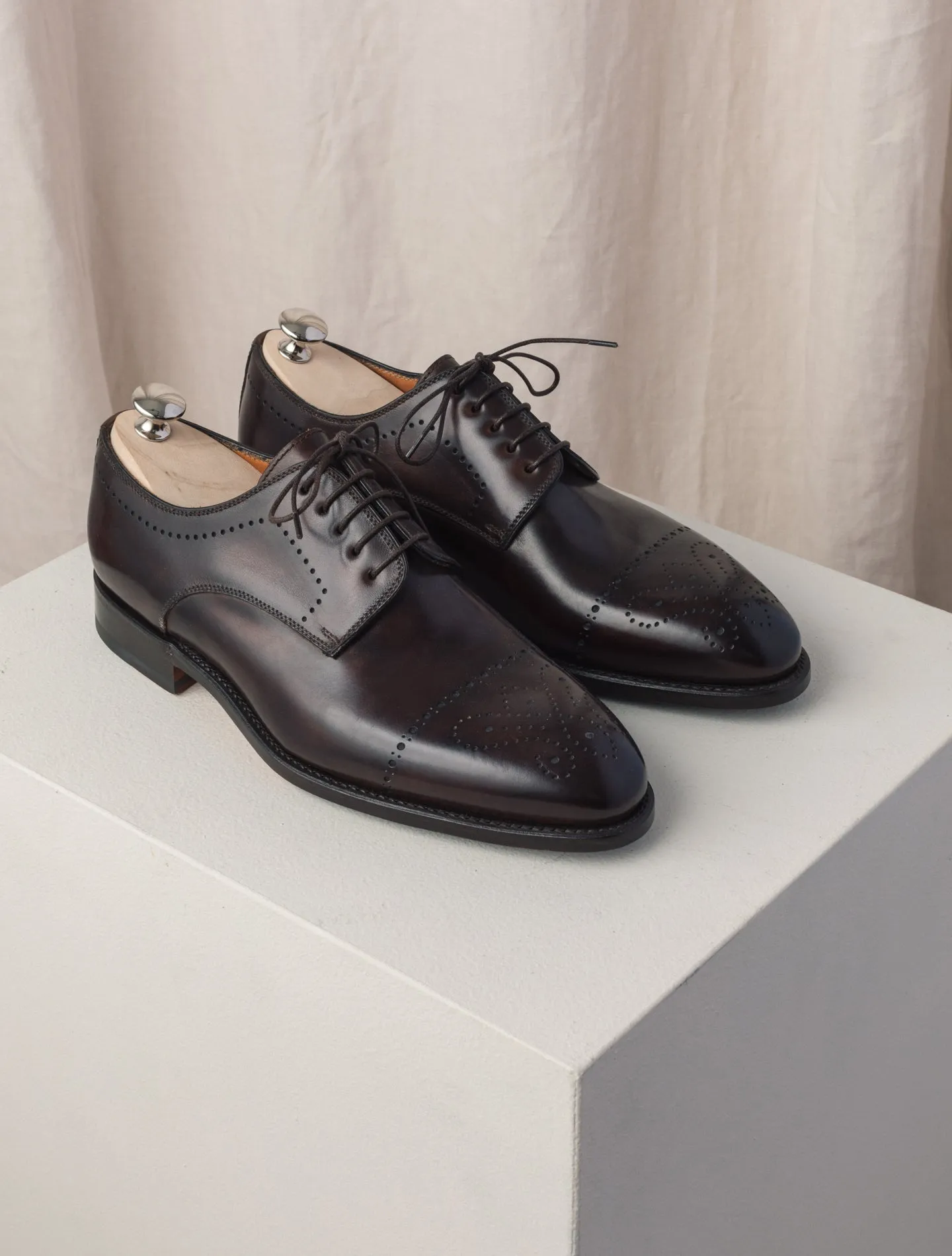 Dark Brown Brouge Derby Brera II