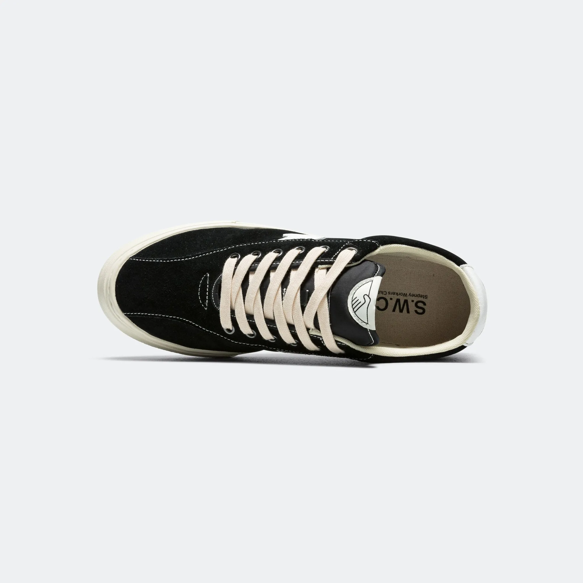 Dellow S-Strike Cup Suede- Black/White