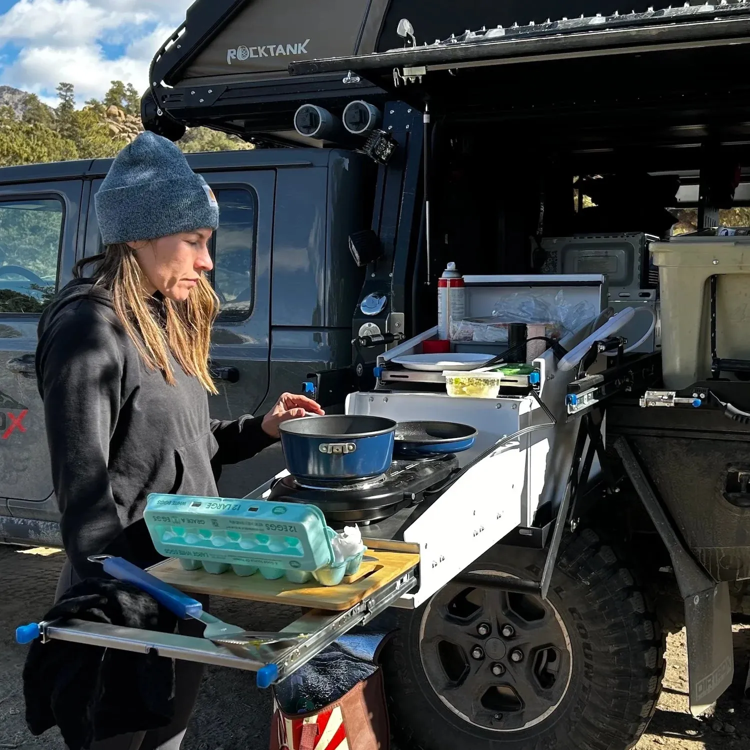 Dirtbox Overland Slide Out Kitchenette