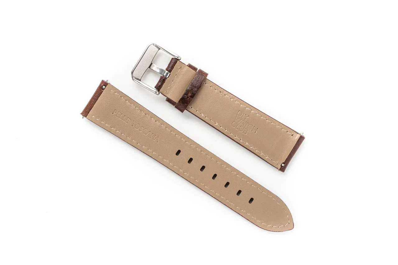 DIY Watch Club Sarto Straps -- Umber