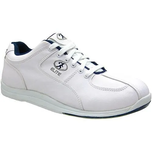 Elite Atlas White Mens Bowling Shoes