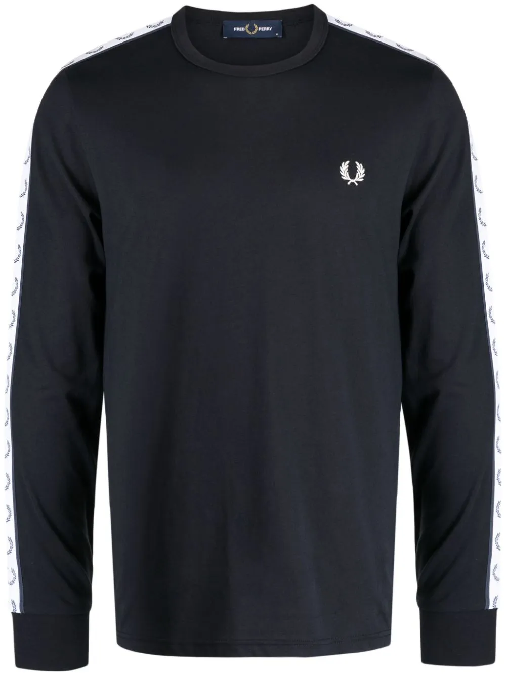 embroidered-logo long-sleeve sweatshirt