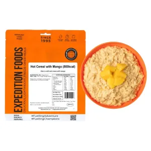 Expedition Foods Hot Cereal with Mango (High Energy)