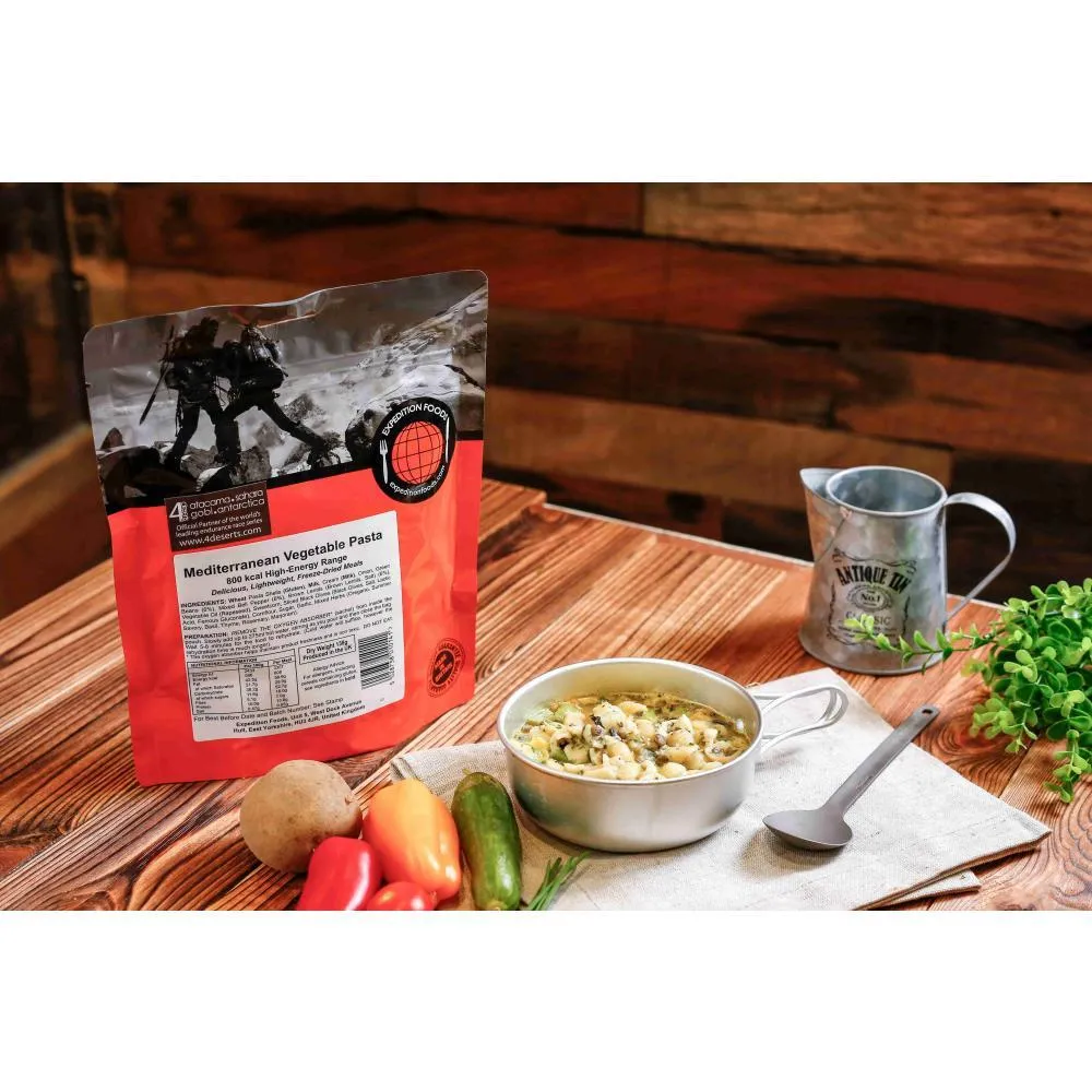 Expedition Foods Mediterranean Vegetable Pasta (High Energy)