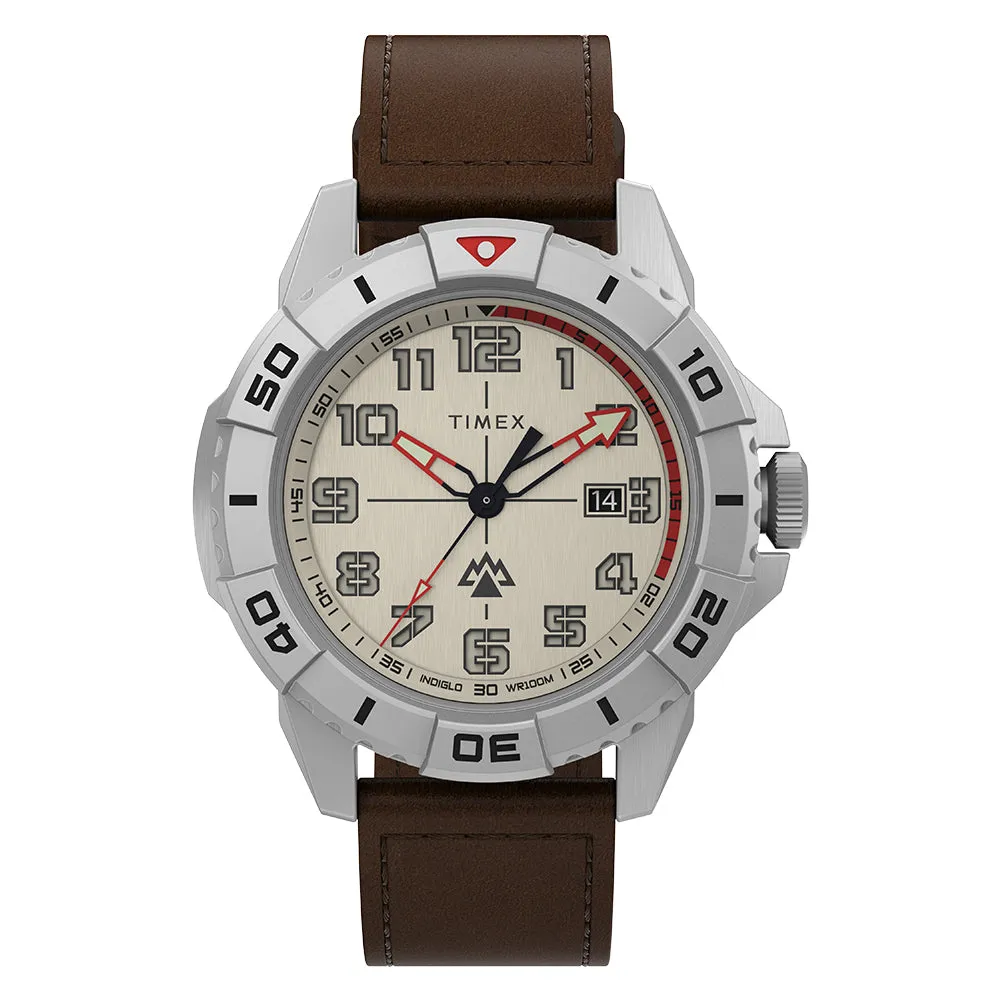 Expedition North Date 42mm Leather Band