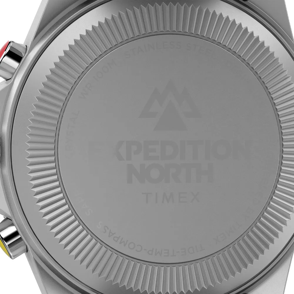 Expedition North Tide-Temp-Compass  43mm Stainless Steel Band