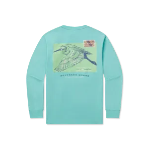 Expedition Series Tee - Heron - Long Sleeve