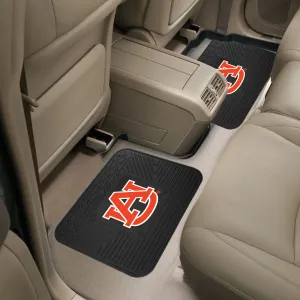 Fanmats Auburn Tigers Back Seat Car Utility Mats - 2 Piece Set