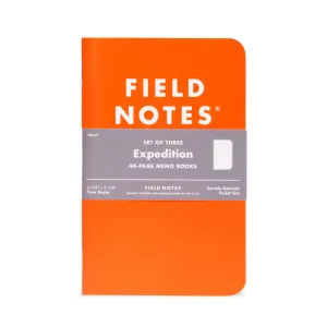 Field Notes Expedition Waterproof Notebooks [3 pack]