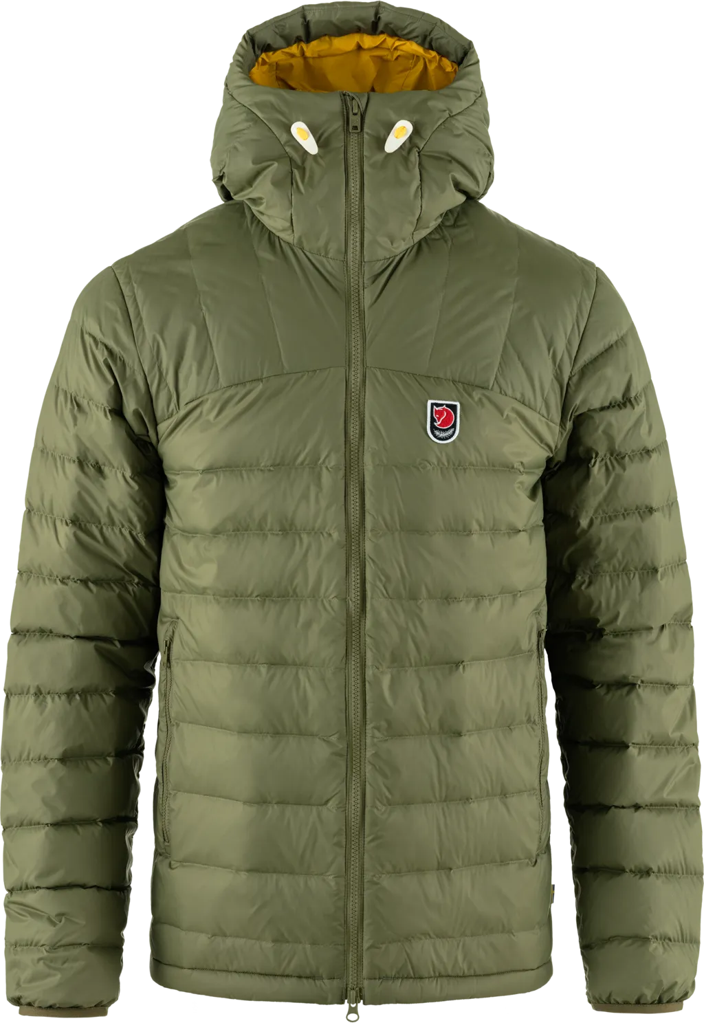 Fjällräven Men&#x27;s Expedition Pack Down Hoodie Green-Mustard Yellow | Buy Fjällräven Men&#x27;s Expedition Pack Down Hoodie Green-Mustard Yellow here | Outnorth